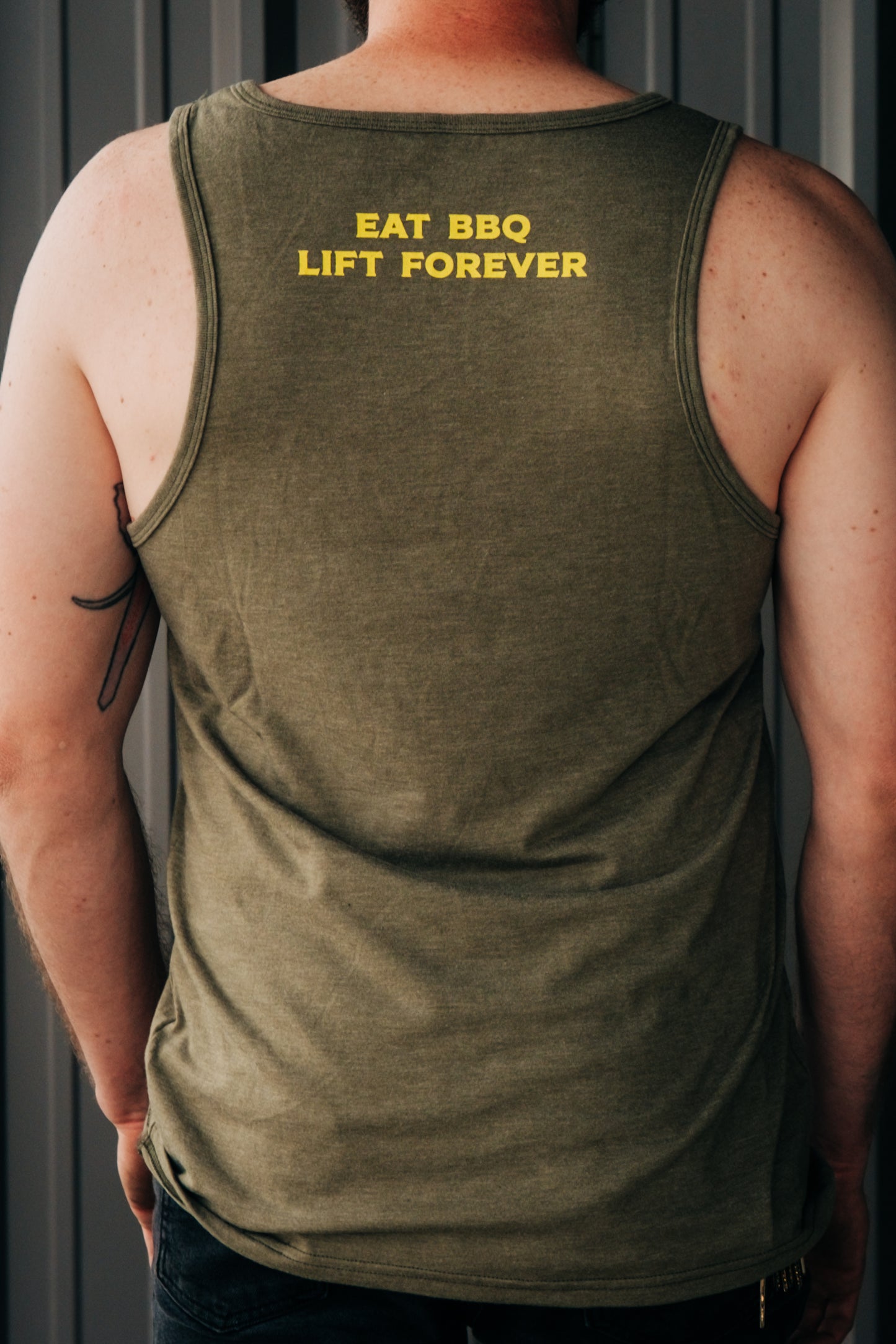 Mill Scale Heavy Metal Lifting Club Tee and Tank