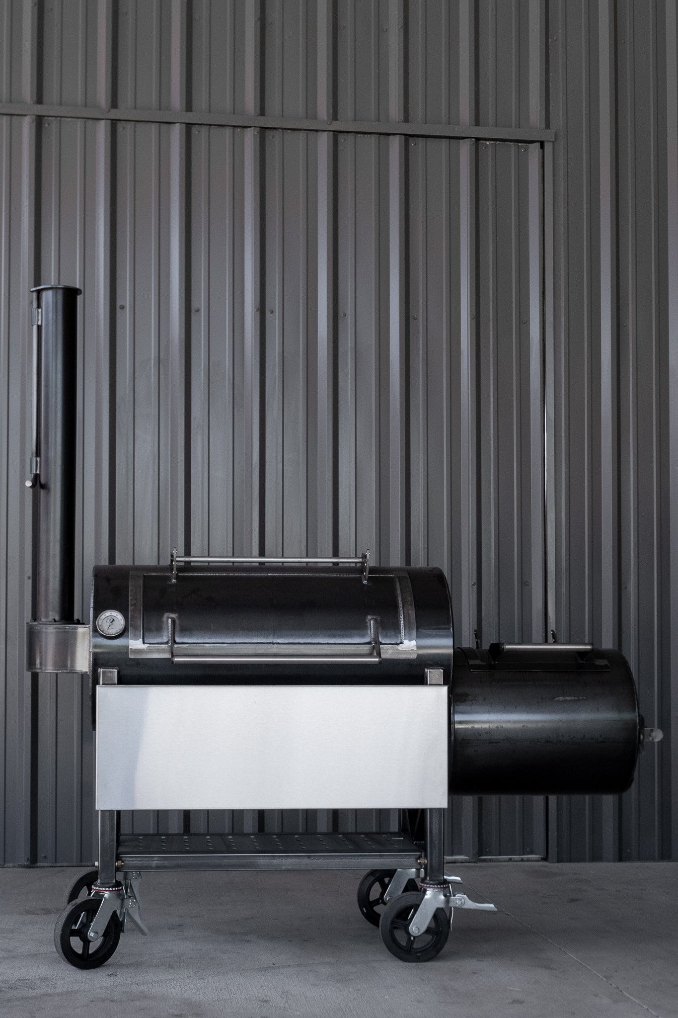 54 Stainless Steel Fold-Down Prep Table