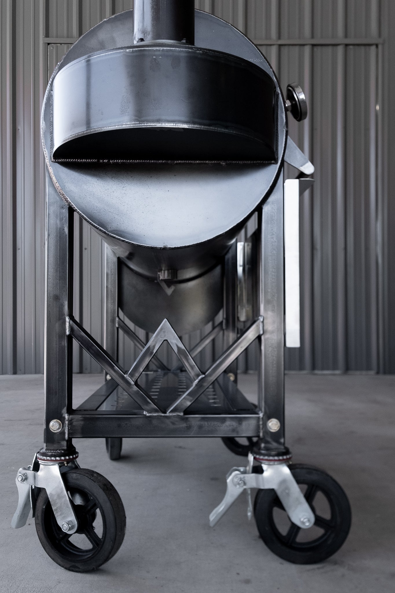 54 Stainless Steel Fold-Down Prep Table