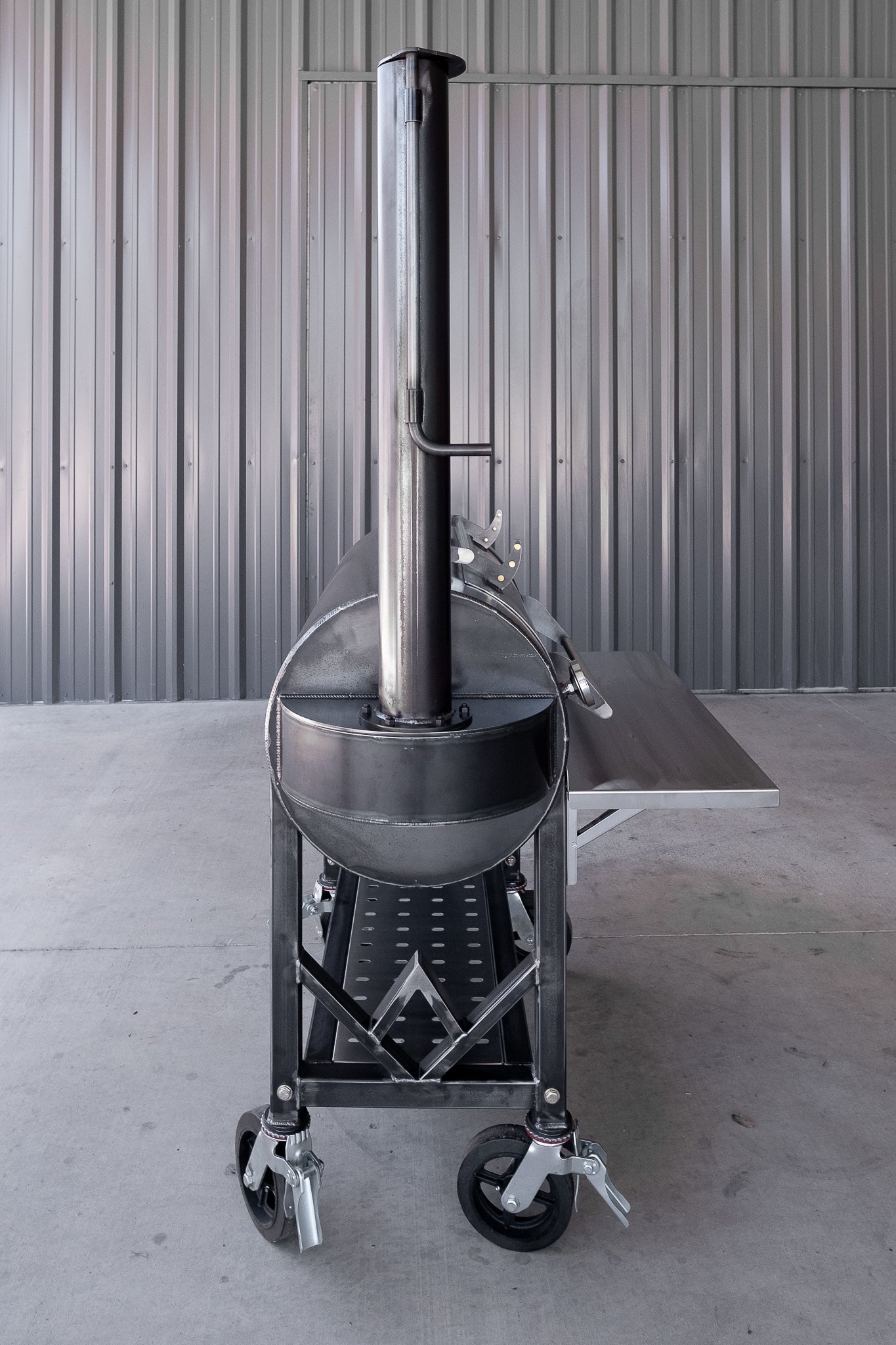 54 Stainless Steel Fold-Down Prep Table