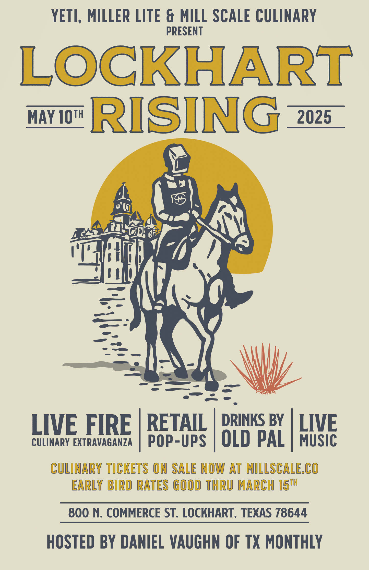 LOCKHART RISING 2025 || Presented by Mill Scale Culinary | YETI | Miller Lite | 05/10/25