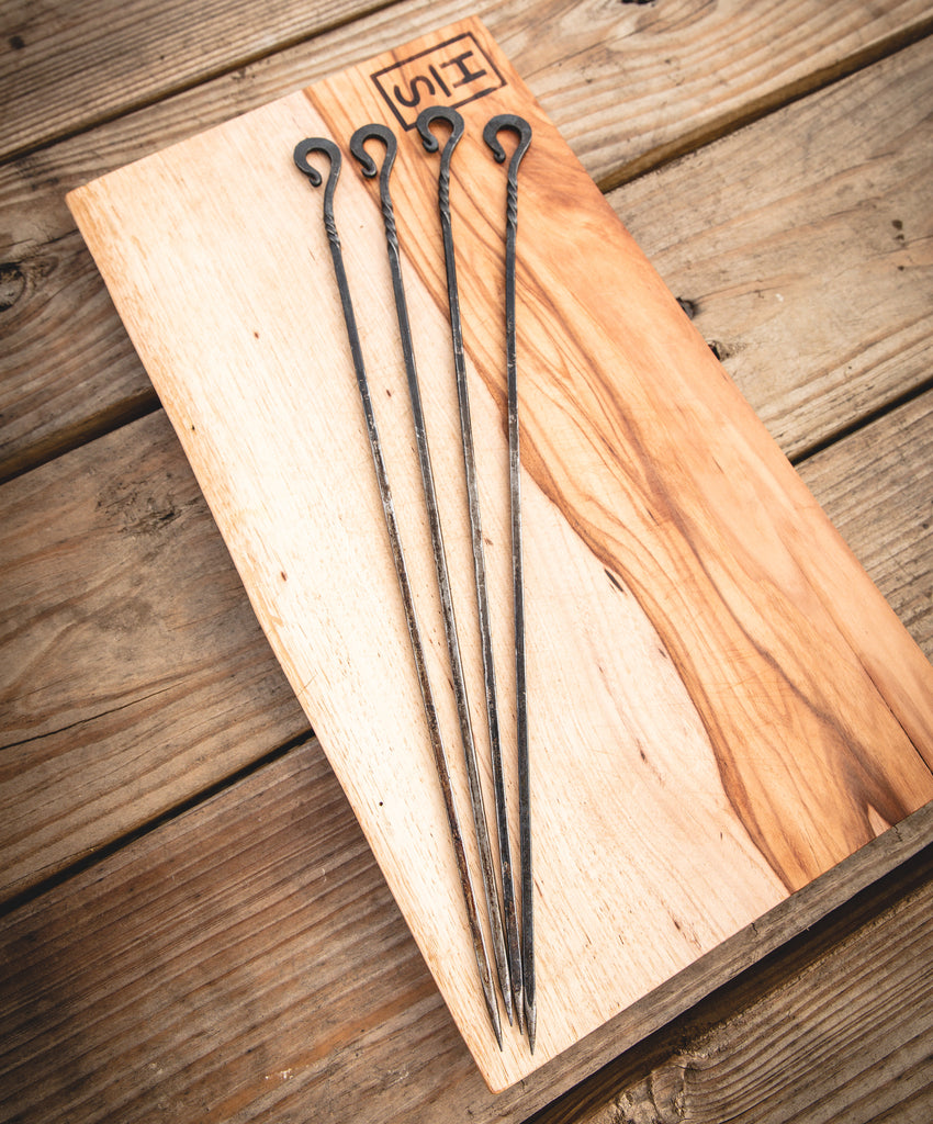 Hand-forged Skewers | Mill Scale Metal Works