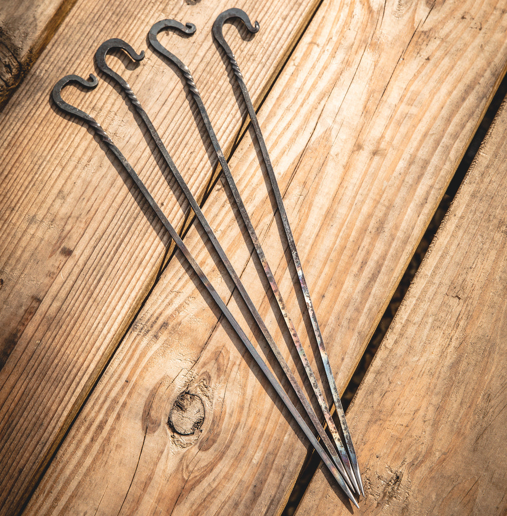 Hand-forged Skewers | Mill Scale Metal Works