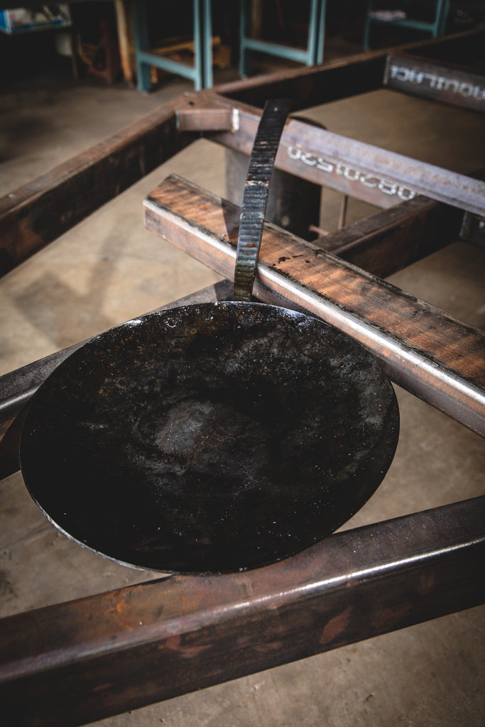 11-inch Steel Open-Fire Skillet