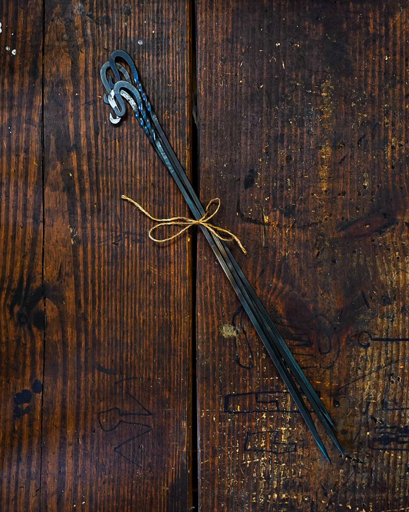 Hand-forged Skewers | Mill Scale Metal Works
