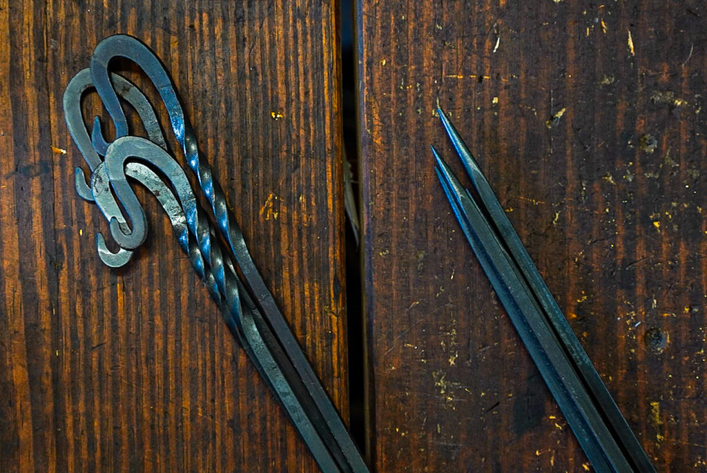 Hand-forged Skewers | Mill Scale Metal Works