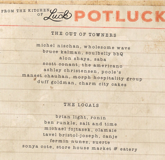 Luck Presents: Potluck 2022