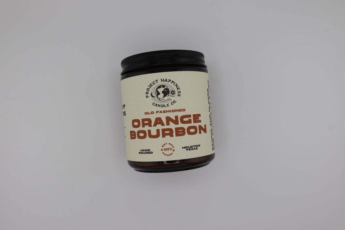 Old Fashioned Orange Bourbon Soy Candle - 8oz | Fall Scent