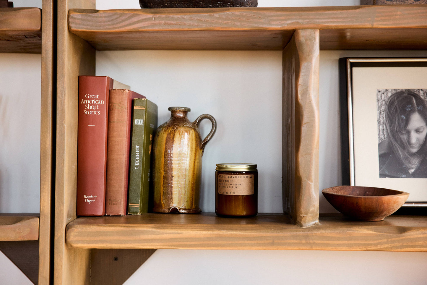 Teakwood & Tobacco - 7.2 oz Standard Soy Candle: 7.2 oz