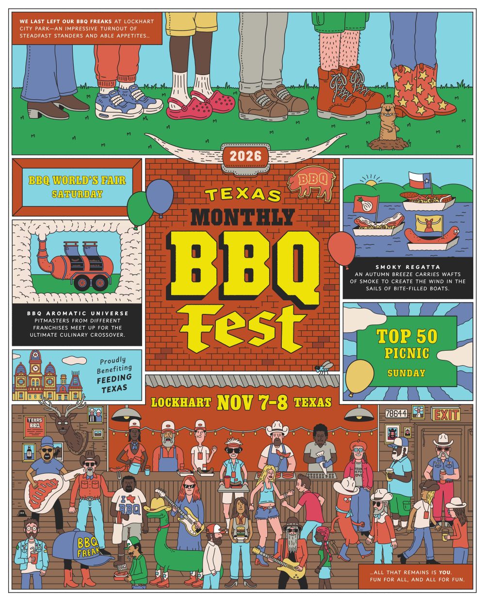 TX Monthly BBQ Fest 2026