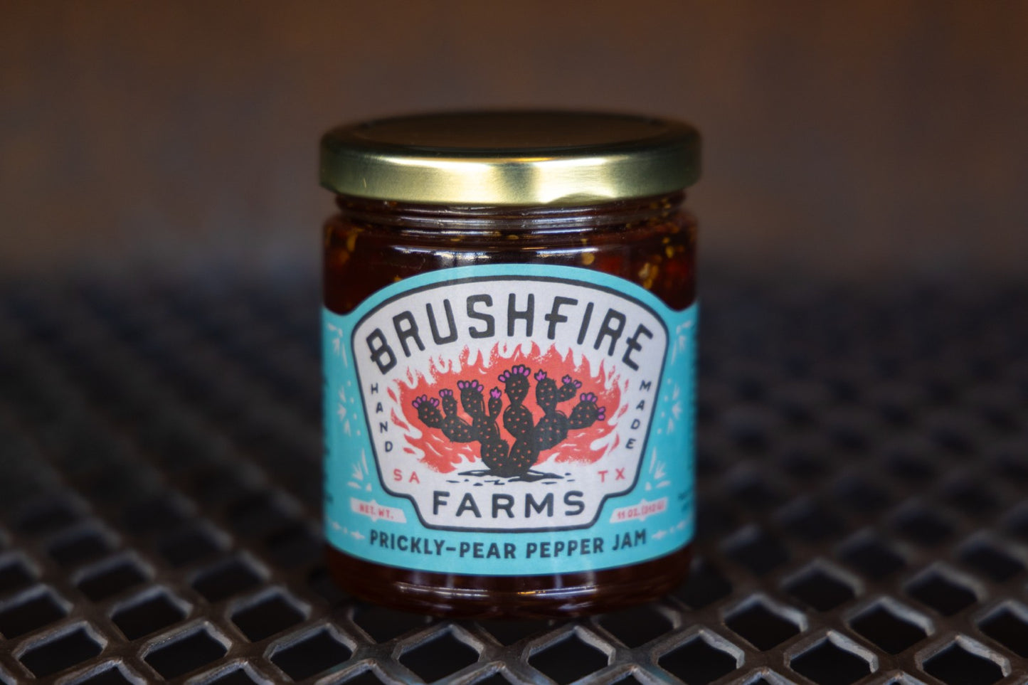 Brushfire Prickly Pear Pepper Jam