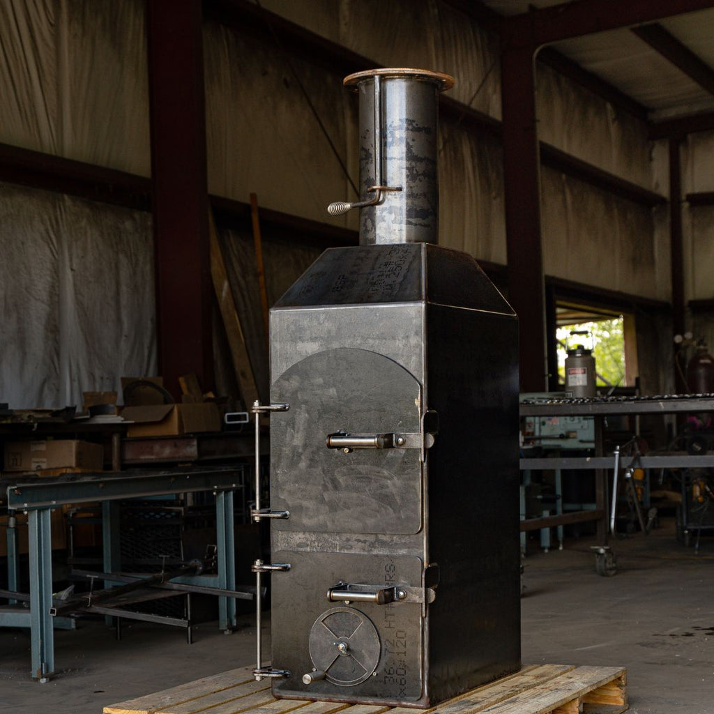 Burn Barrel | Mill Scale BBQ Burn Barrel for Commercial or Backyard