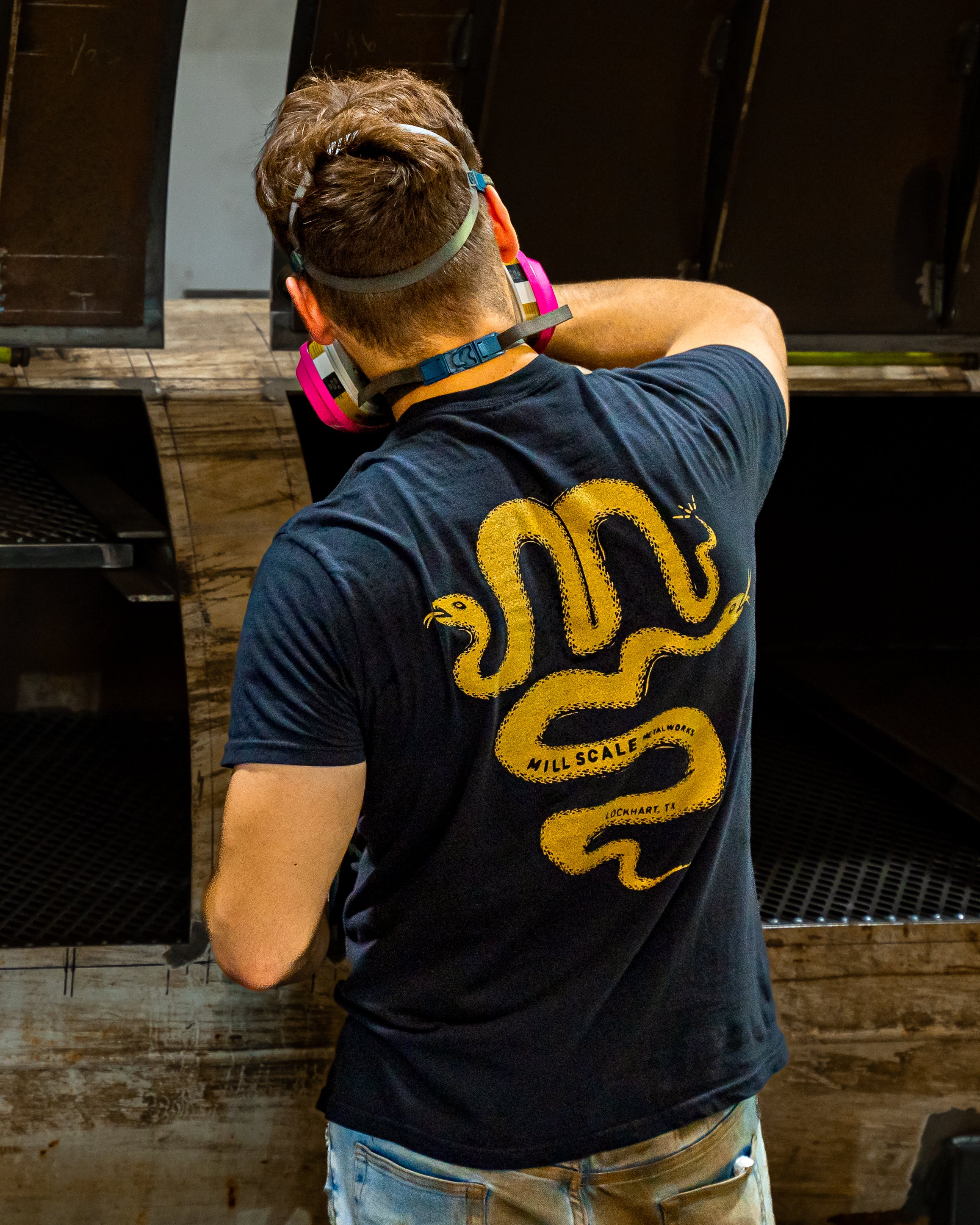 Black Snake T-Shirt – Mill Scale Metalworks