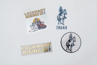 Lockhart Rising III Sticker Pack