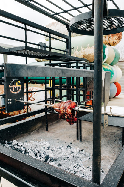 Fire Table Rotisserie Attachment