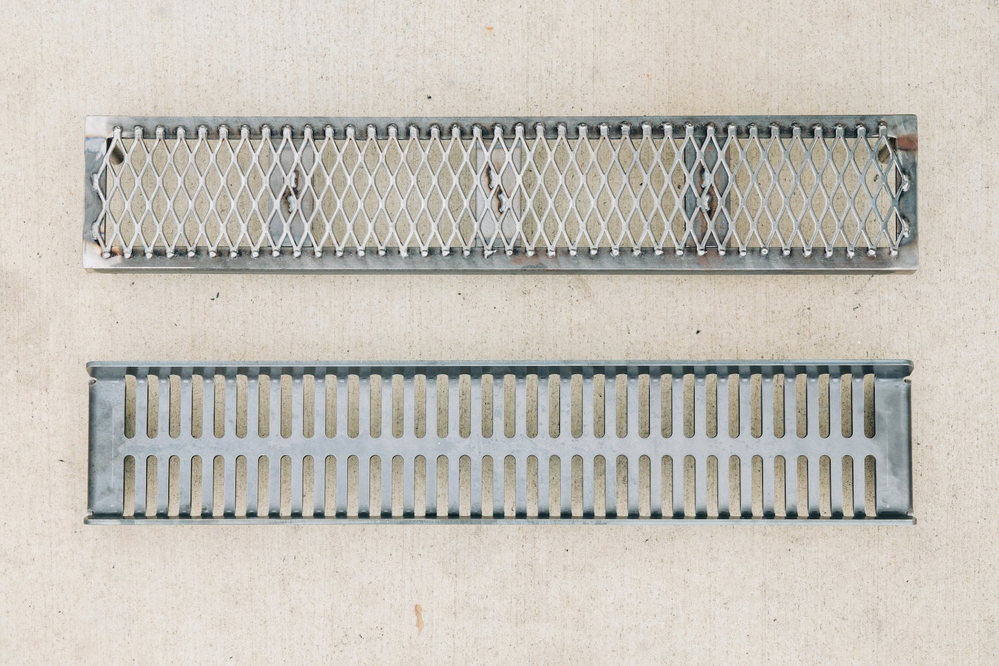 Standard Coal Grate (top), Heavy Duty Coal Pan (bottom)