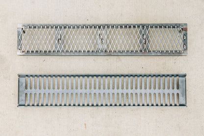 Standard Coal Grate (top), Heavy Duty Coal Pan (bottom)
