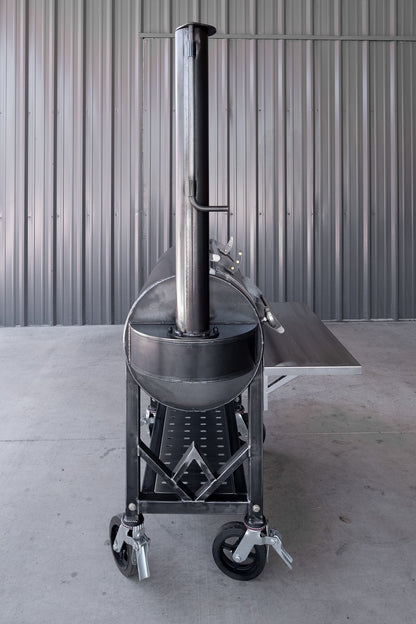 54 Stainless Steel Fold-Down Prep Table
