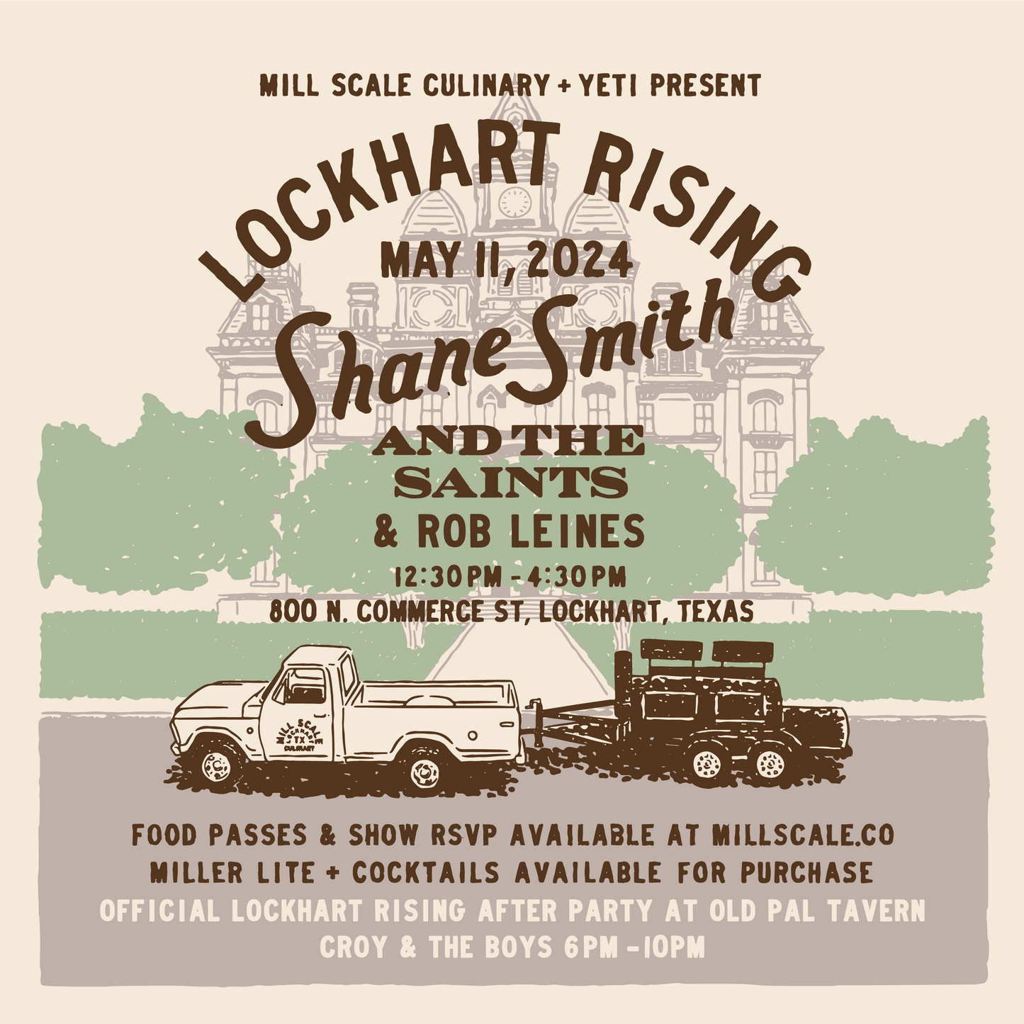 Mill Scale Culinary and YETI Present: LOCKHART RISING 2024