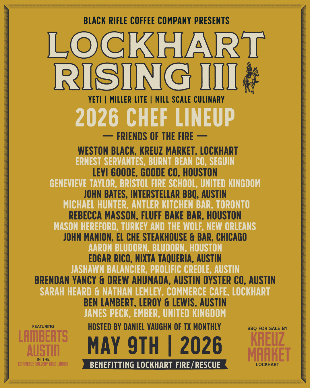 LOCKHART RISING 2026