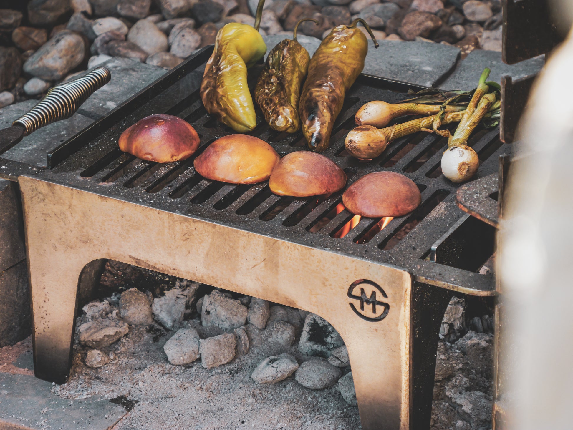 Mill Scale Open Fire Cooking Grill Hooray Grill Company 40