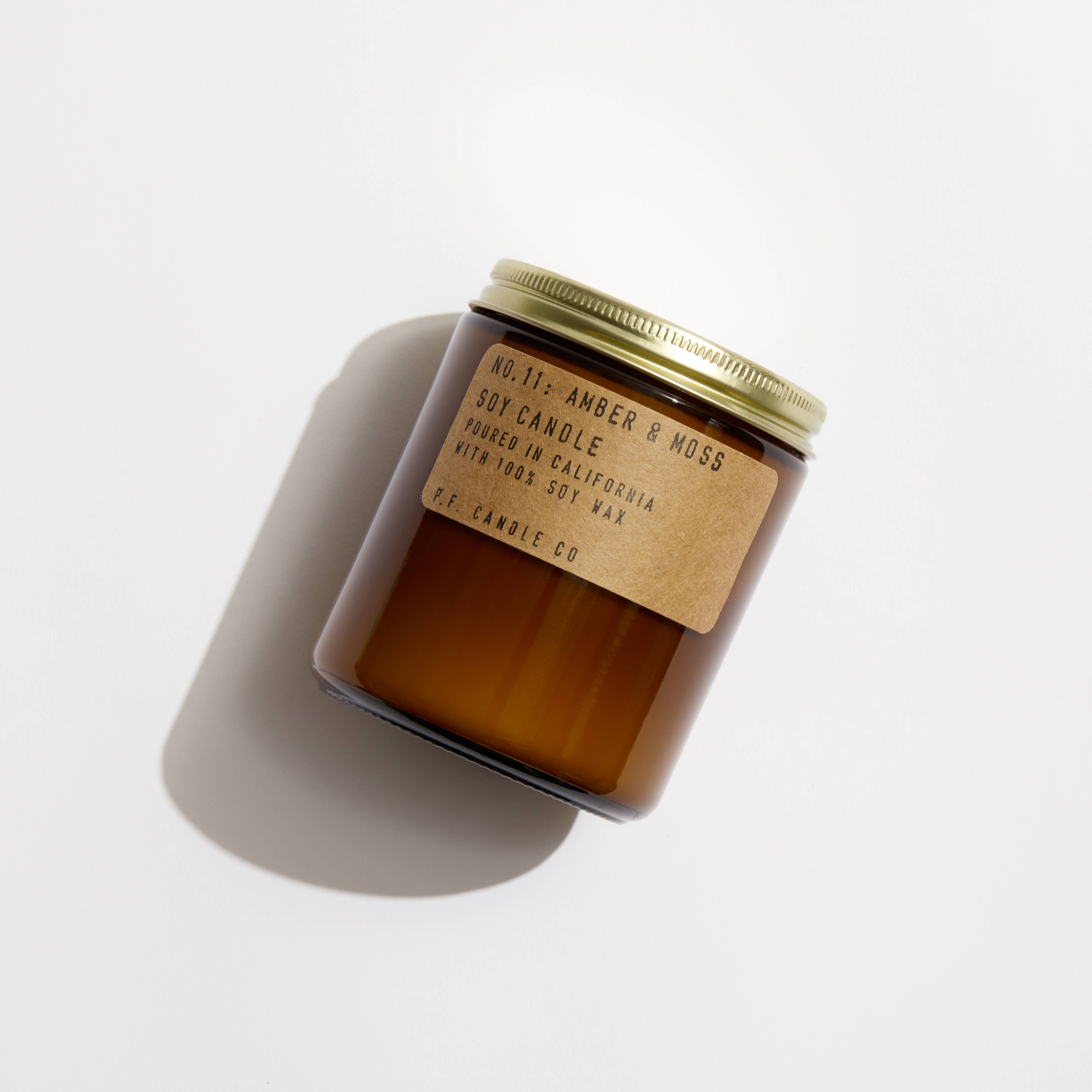 Mill Scale Amber & Moss Soy Candle - Thumbnail 3