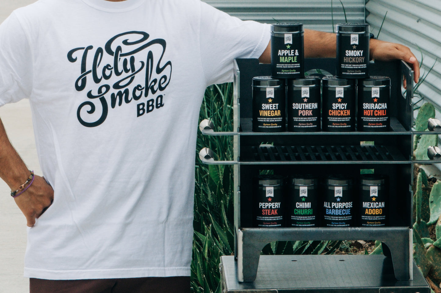 Holy Smoke Amigo Bundle (White tee)