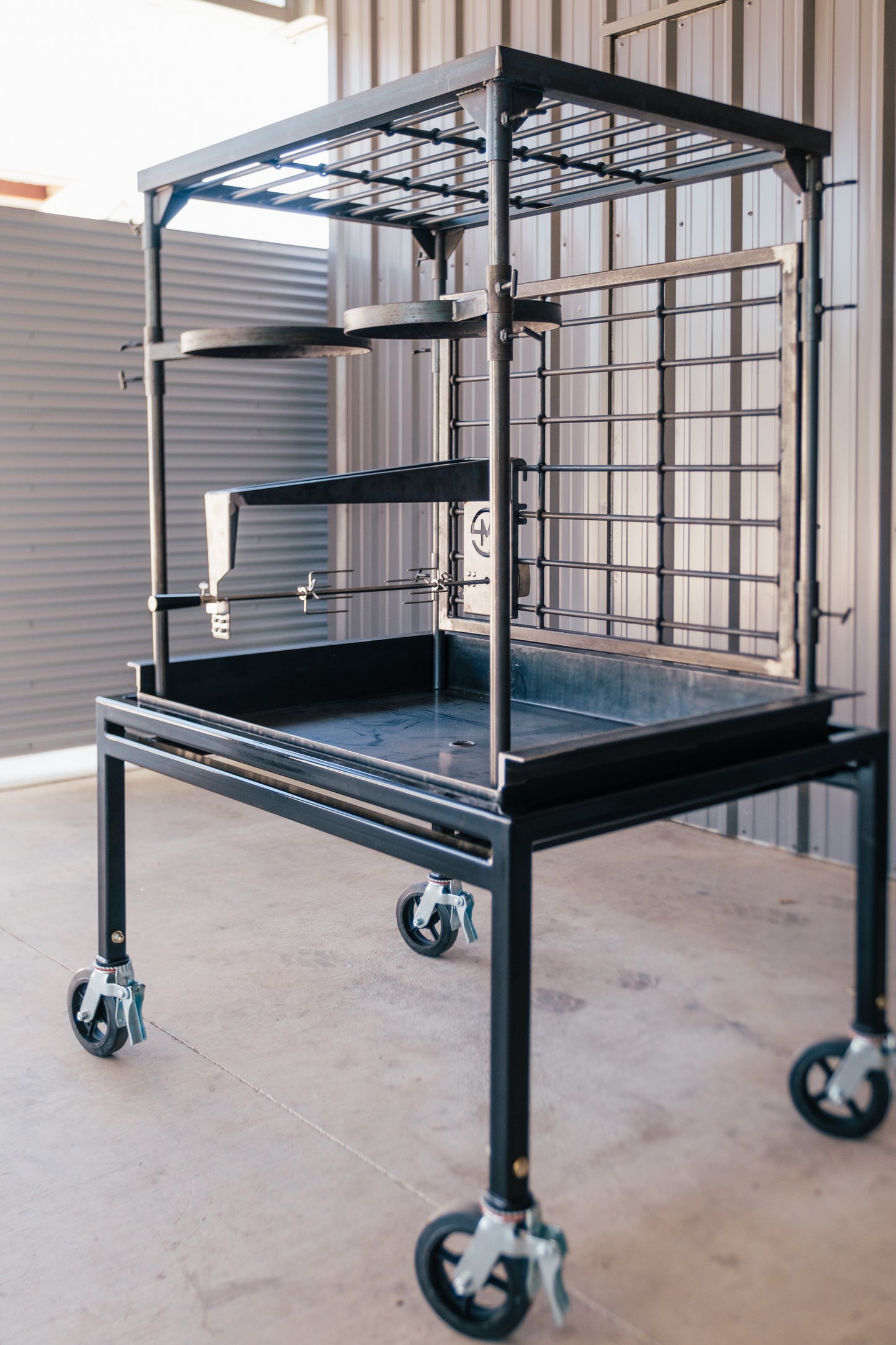 Fire Table Rotisserie Attachment