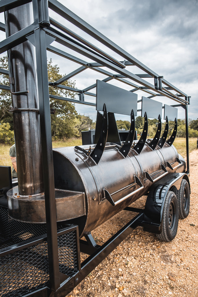 94-Gallon Smoker  Mill Scale Backyard BBQ Smoker for Sale