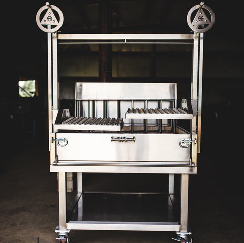 El Jefe | Mill Scale Custom-Built Stainless Steel Grills for Sale