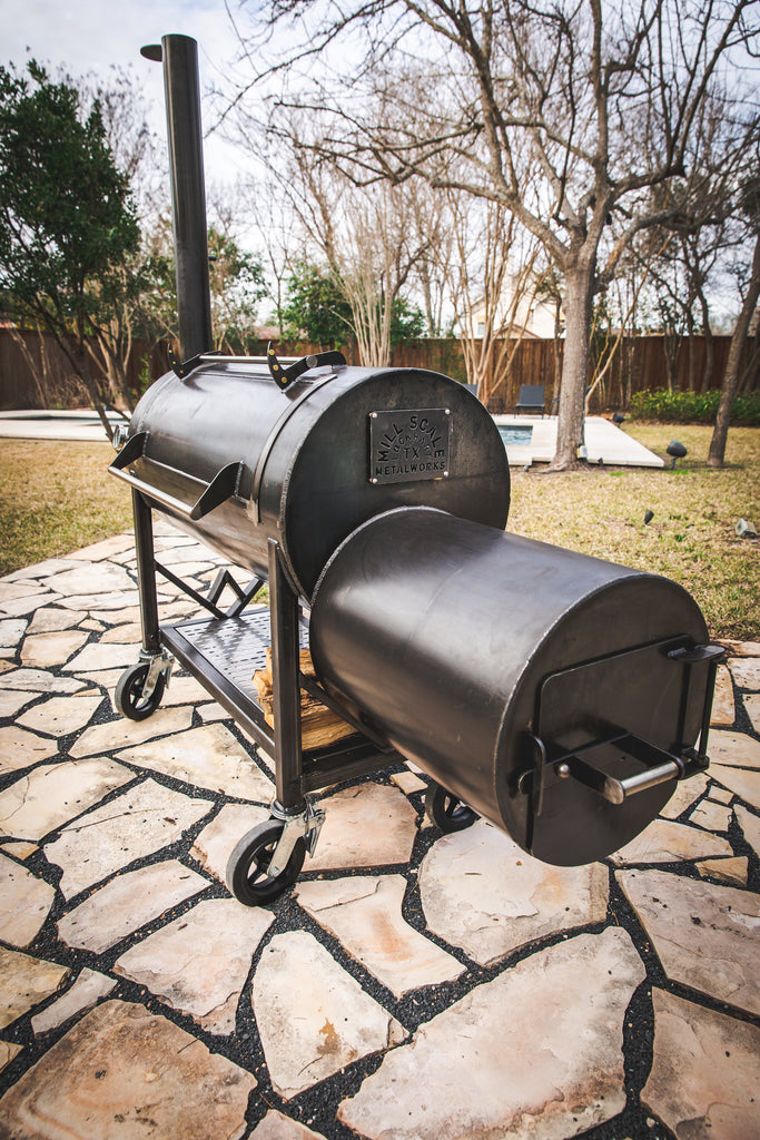 Hot Box  Mill Scale BBQ Smoker Box for Commercial or Backyard