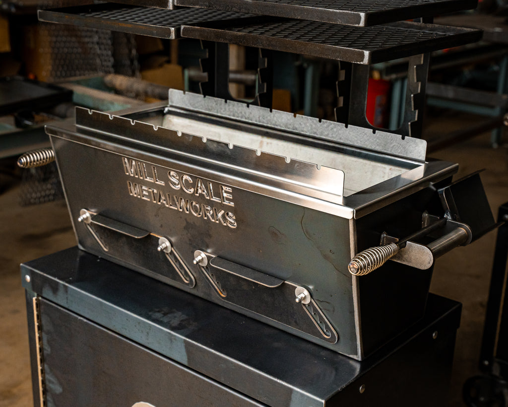 El Jefe  Mill Scale Custom-Built Stainless Steel Grills for Sale