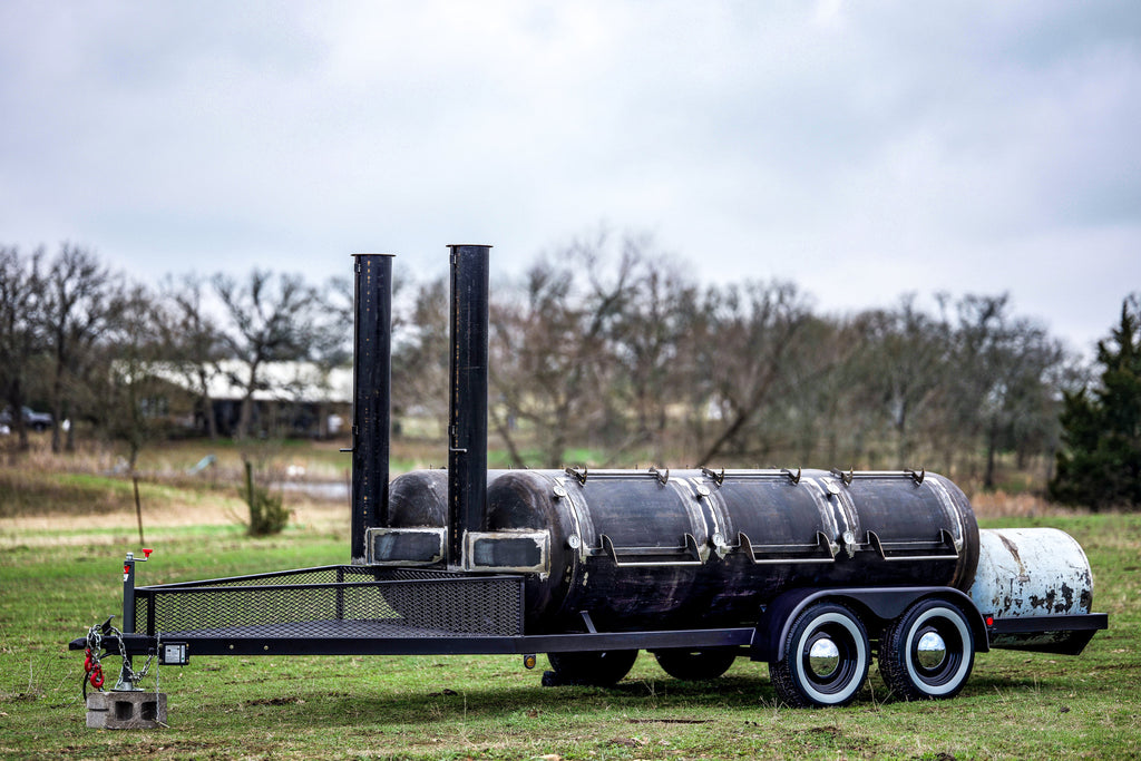 Meat Church Offset Trailer Smoker by Mill Scale walk around & tour