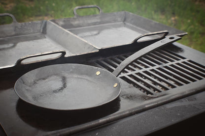 9-inch Steel Open-Fire Skillet