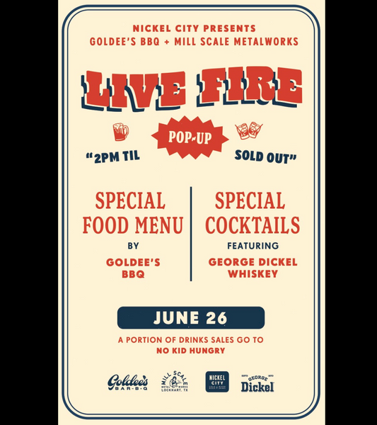 Nickel City Presents: Goldee's + Mill Scale Live Fire